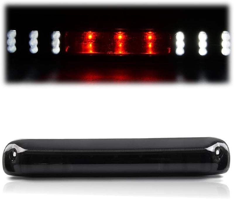 GPLUS LED 3rd Third Brake Light High Mount Stop Light Compatible with Chevy Silverado/GMC Sierra 1500 2500 HD 3500 HD 2007 2008 2009 2010 2011 2012 2013 Rear Brake Tail Lamp Smoke Lens - Image 1
